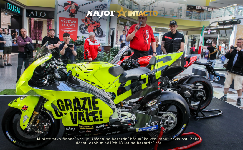 Výstava Ducati v OC OLYMPIA